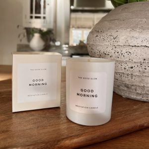 Good Morning Meditation Candle